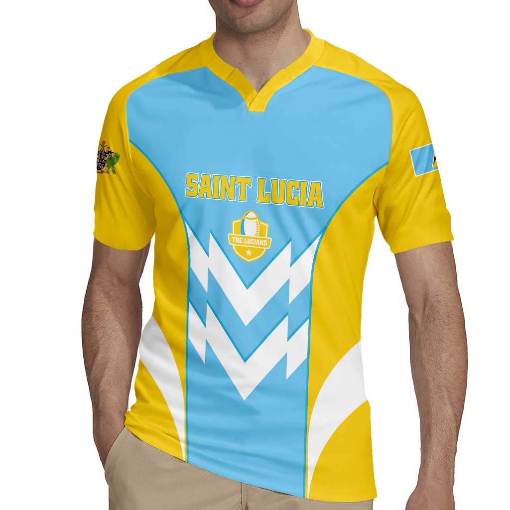 Custom Rugby Saint Lucia Rugby Jersey The Lucian Go Champion - Wonder Print Shop