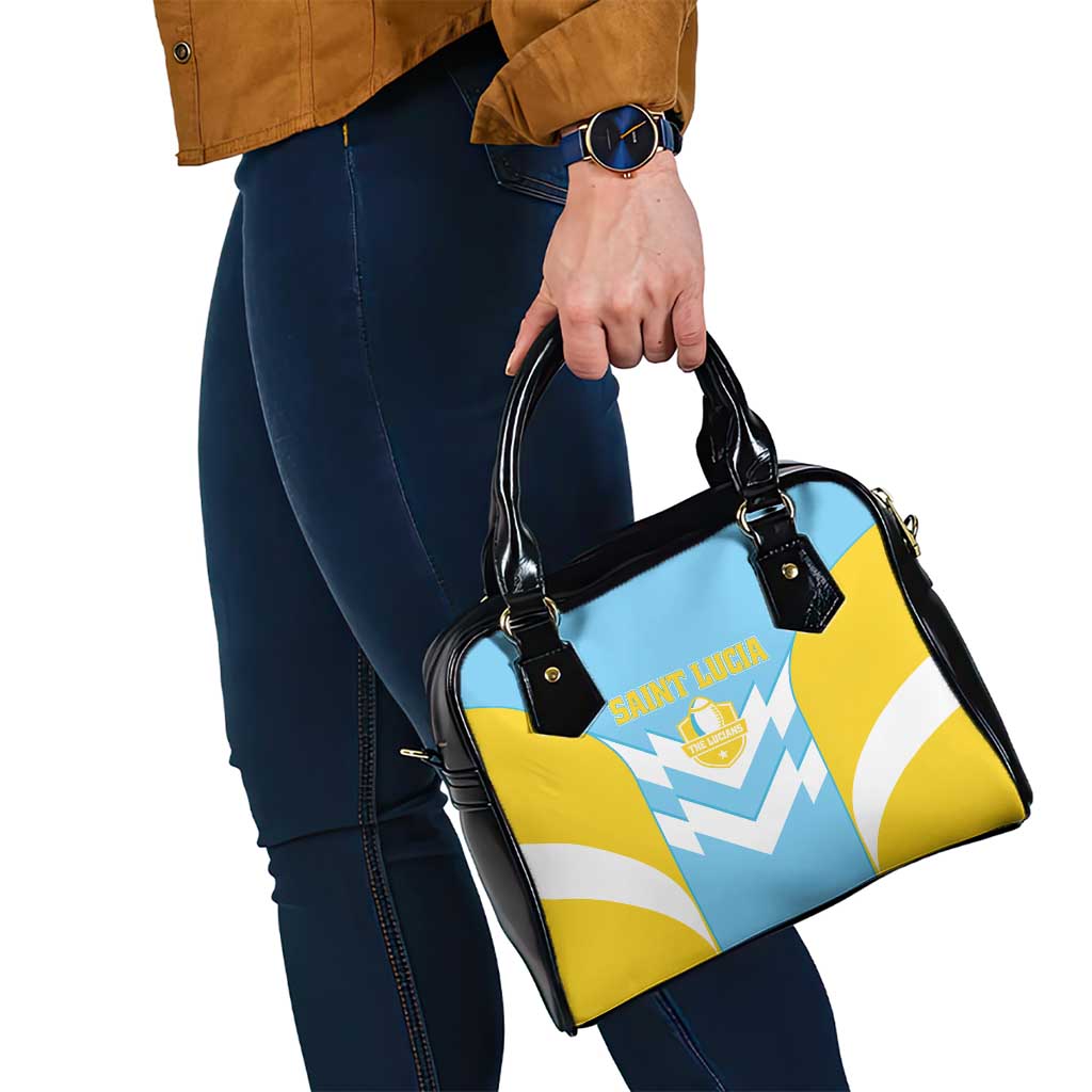 Rugby Saint Lucia Shoulder Handbag The Lucian Go Champion - Wonder Print Shop