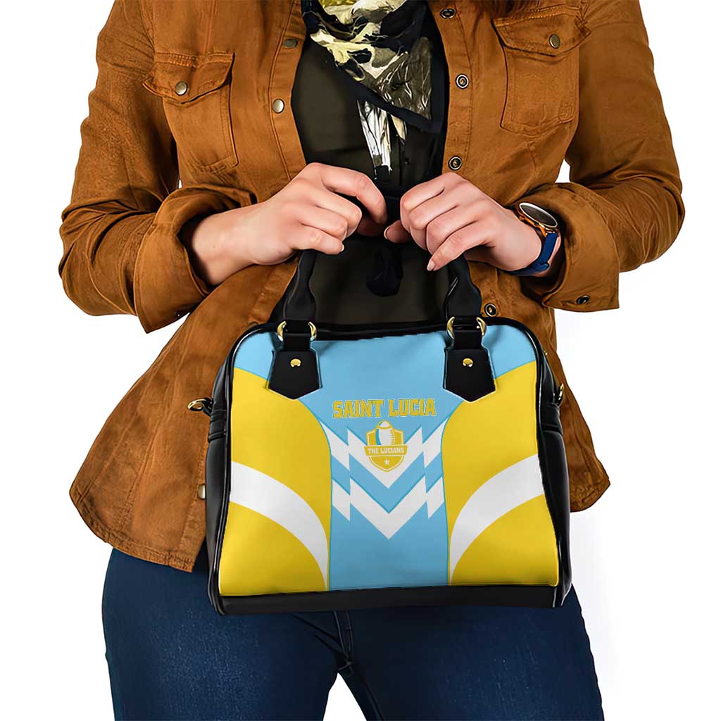 Rugby Saint Lucia Shoulder Handbag The Lucian Go Champion - Wonder Print Shop