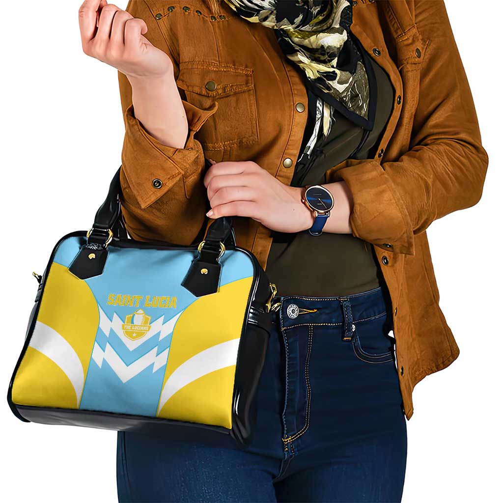 Rugby Saint Lucia Shoulder Handbag The Lucian Go Champion - Wonder Print Shop