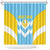 Rugby Saint Lucia Shower Curtain The Lucian Go Champion - Wonder Print Shop