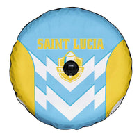 Rugby Saint Lucia Spare Tire Cover The Lucian Go Champion - Wonder Print Shop