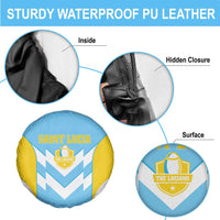 Rugby Saint Lucia Spare Tire Cover The Lucian Go Champion - Wonder Print Shop