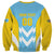 Custom Rugby Saint Lucia Sweatshirt The Lucian Go Champion - Wonder Print Shop