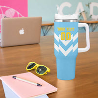 Custom Rugby Saint Lucia Tumbler With Handle The Lucian Go Champion - Wonder Print Shop