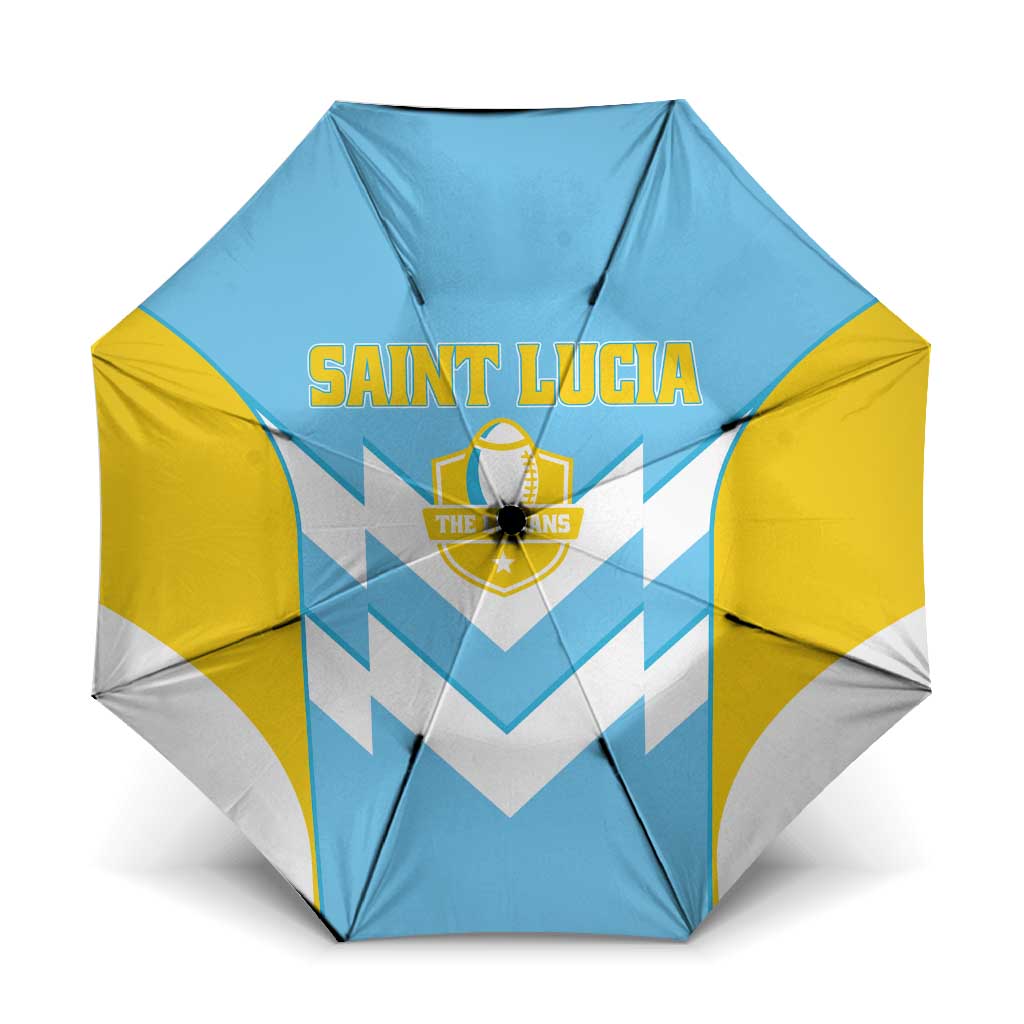Rugby Saint Lucia Umbrella The Lucian Go Champion - Wonder Print Shop