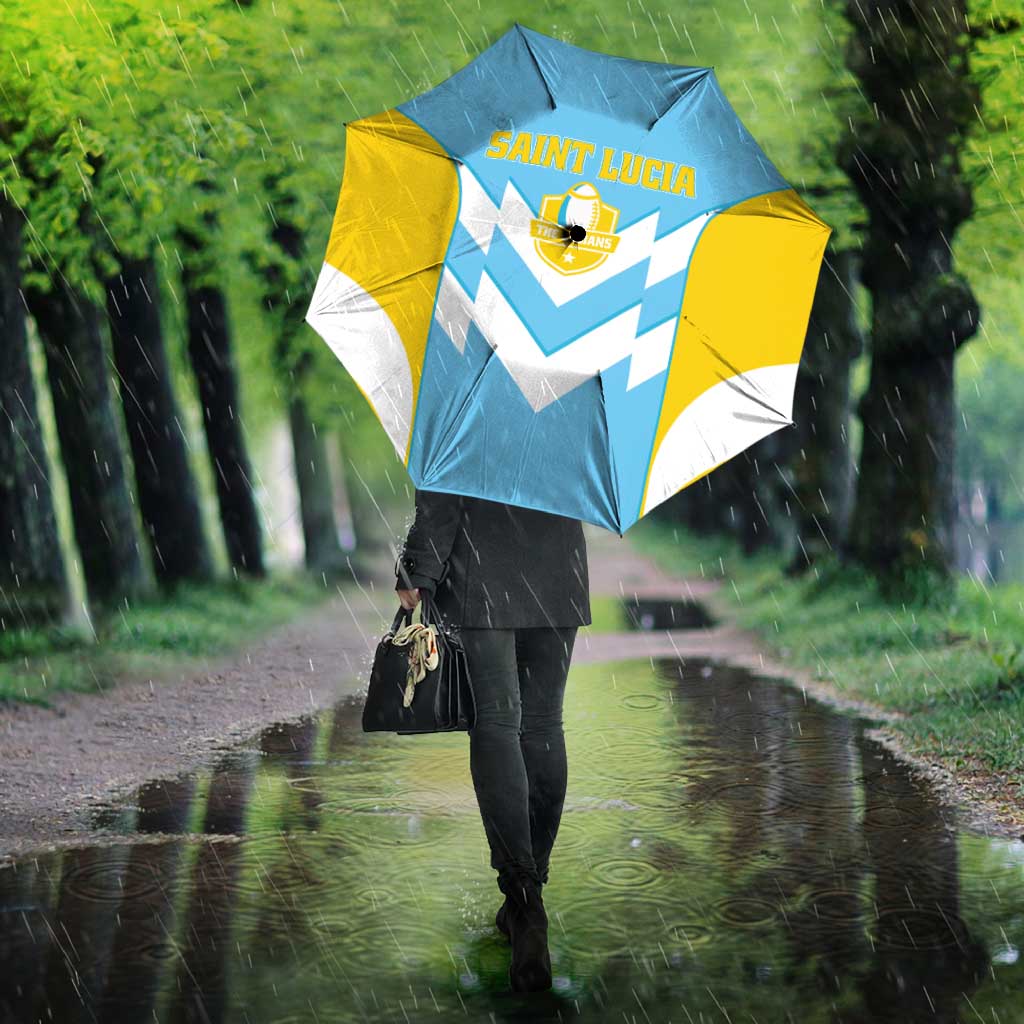 Rugby Saint Lucia Umbrella The Lucian Go Champion - Wonder Print Shop