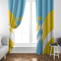 Rugby Saint Lucia Window Curtain The Lucian Go Champion - Wonder Print Shop