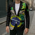 Personalized Brazil Christ the Redeemer Blazer Brasil Map Unique Stylized - Wonder Print Shop