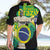 Personalized Brazil Christ the Redeemer Hawaiian Shirt Brasil Map Unique Stylized - Wonder Print Shop