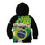 Personalized Brazil Christ the Redeemer Kid Hoodie Brasil Map Unique Stylized - Wonder Print Shop