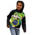 Personalized Brazil Christ the Redeemer Kid Hoodie Brasil Map Unique Stylized - Wonder Print Shop