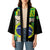 Personalized Brazil Christ the Redeemer Kimono Brasil Map Unique Stylized - Wonder Print Shop