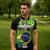 Personalized Brazil Christ the Redeemer Zipper Polo Shirt Brasil Map Unique Stylized - Wonder Print Shop
