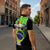 Personalized Brazil Christ the Redeemer Zipper Polo Shirt Brasil Map Unique Stylized - Wonder Print Shop