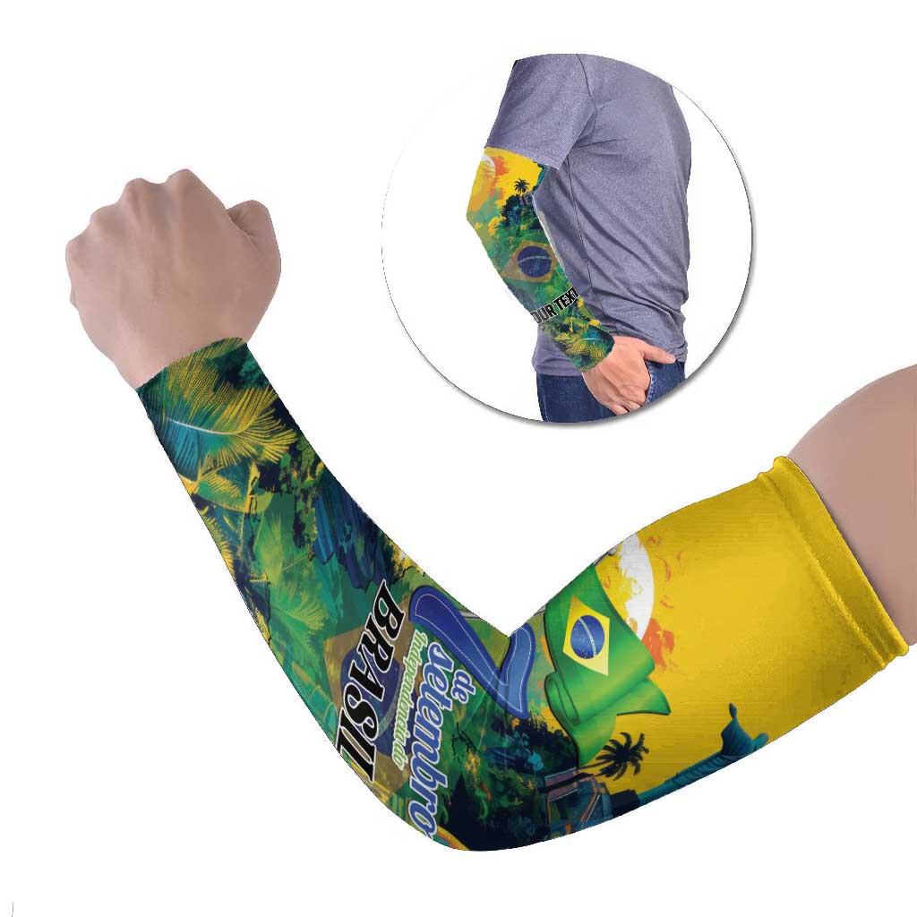 Brazil Sete de Setembro Arm Sleeves Brasil Rio de Janeiro Art Style - Wonder Print Shop