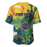 Personalized Brazil Sete de Setembro Baseball Jersey Brasil Rio de Janeiro Art Style - Wonder Print Shop