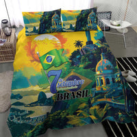 Brazil Sete de Setembro Bedding Set Brasil Rio de Janeiro Art Style - Wonder Print Shop