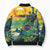 Personalized Brazil Sete de Setembro Bomber Puffer Jacket Brasil Rio de Janeiro Art Style - Wonder Print Shop