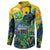 Personalized Brazil Sete de Setembro Button Sweatshirt Brasil Rio de Janeiro Art Style - Wonder Print Shop
