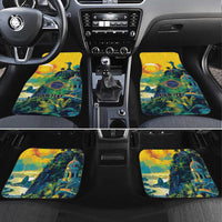 Brazil Sete de Setembro Car Mats Brasil Rio de Janeiro Art Style - Wonder Print Shop