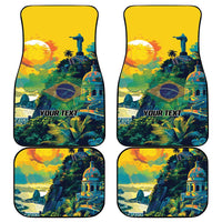 Brazil Sete de Setembro Car Mats Brasil Rio de Janeiro Art Style - Wonder Print Shop