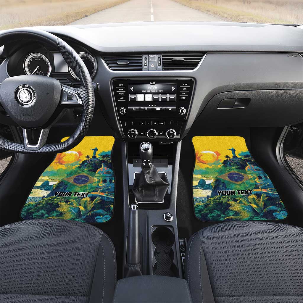 Brazil Sete de Setembro Car Mats Brasil Rio de Janeiro Art Style - Wonder Print Shop