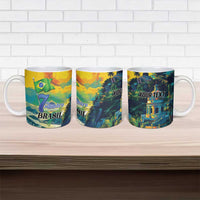 Personalized Brazil Sete de Setembro Ceramic Mug Brasil Rio de Janeiro Art Style - Wonder Print Shop