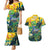 Personalized Brazil Sete de Setembro Couples Matching Mermaid Dress and Hawaiian Shirt Brasil Rio de Janeiro Art Style - Wonder Print Shop