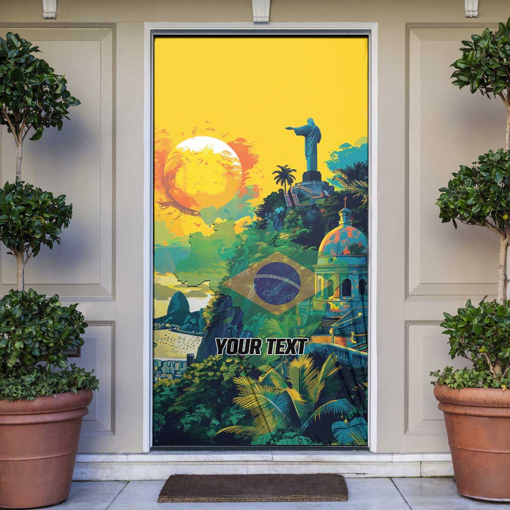 Brazil Sete de Setembro Door Cover Brasil Rio de Janeiro Art Style - Wonder Print Shop