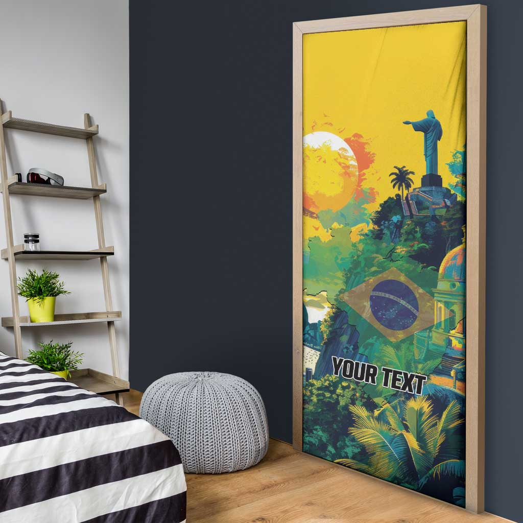 Brazil Sete de Setembro Door Cover Brasil Rio de Janeiro Art Style - Wonder Print Shop