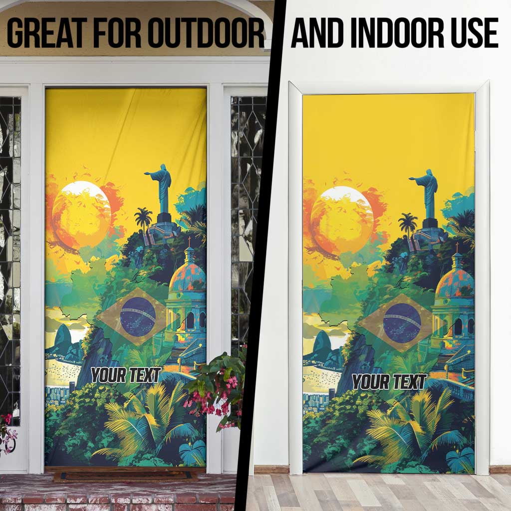 Brazil Sete de Setembro Door Cover Brasil Rio de Janeiro Art Style - Wonder Print Shop