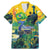 Personalized Brazil Sete de Setembro Family Matching Mermaid Dress and Hawaiian Shirt Brasil Rio de Janeiro Art Style - Wonder Print Shop