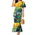 Personalized Brazil Sete de Setembro Family Matching Mermaid Dress and Hawaiian Shirt Brasil Rio de Janeiro Art Style - Wonder Print Shop