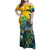 Personalized Brazil Sete de Setembro Family Matching Off Shoulder Maxi Dress and Hawaiian Shirt Brasil Rio de Janeiro Art Style - Wonder Print Shop