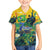 Personalized Brazil Sete de Setembro Family Matching Off Shoulder Short Dress and Hawaiian Shirt Brasil Rio de Janeiro Art Style - Wonder Print Shop