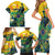 Personalized Brazil Sete de Setembro Family Matching Short Sleeve Bodycon Dress and Hawaiian Shirt Brasil Rio de Janeiro Art Style - Wonder Print Shop