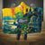 Brazil Sete de Setembro Hooded Blanket Brasil Rio de Janeiro Art Style - Wonder Print Shop