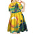 Personalized Brazil Sete de Setembro Kid Short Sleeve Dress Brasil Rio de Janeiro Art Style - Wonder Print Shop