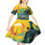 Personalized Brazil Sete de Setembro Kid Short Sleeve Dress Brasil Rio de Janeiro Art Style - Wonder Print Shop