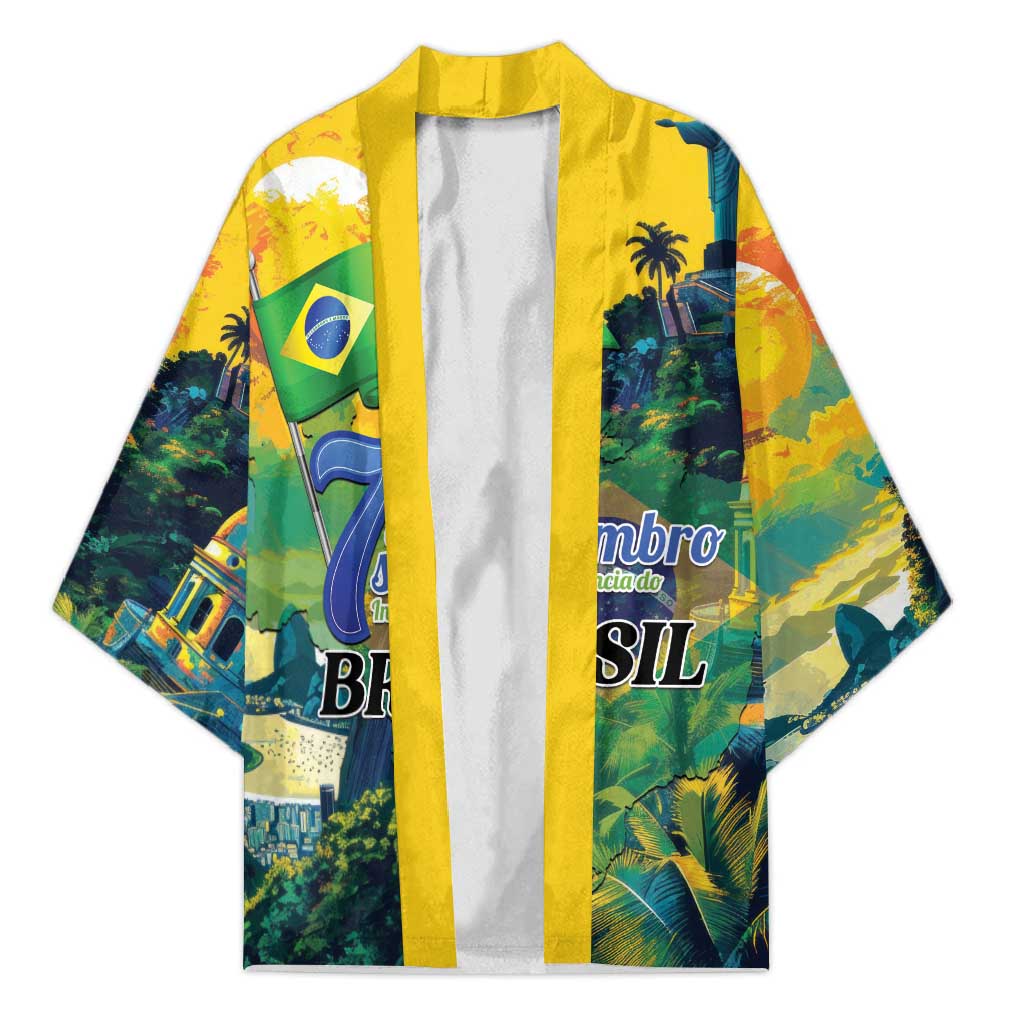 Personalized Brazil Sete de Setembro Kimono Brasil Rio de Janeiro Art Style - Wonder Print Shop