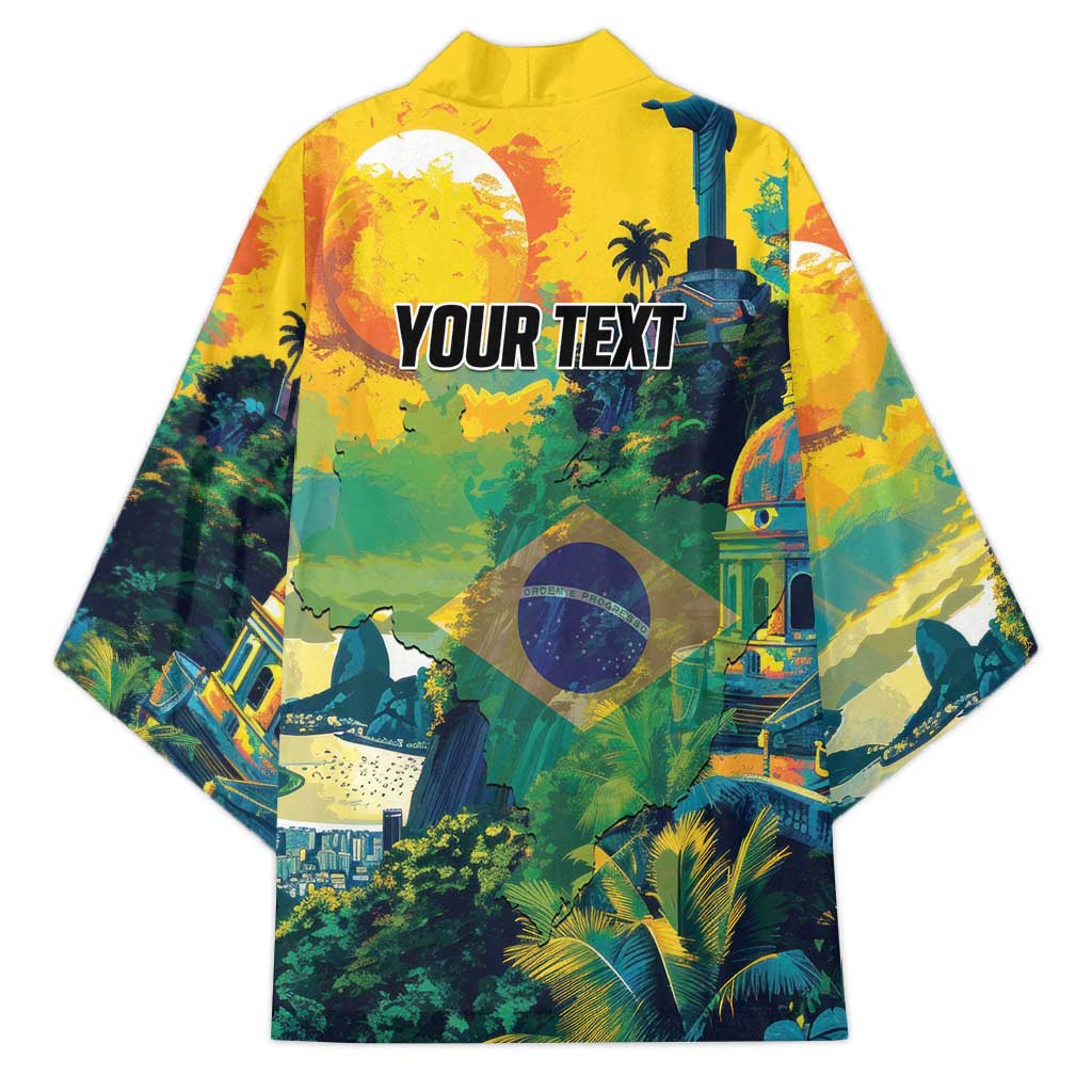 Personalized Brazil Sete de Setembro Kimono Brasil Rio de Janeiro Art Style - Wonder Print Shop