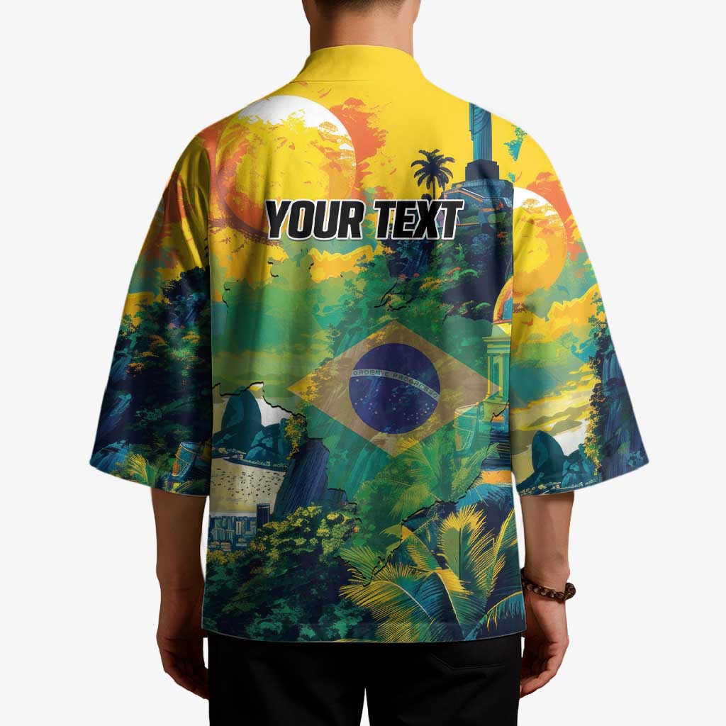 Personalized Brazil Sete de Setembro Kimono Brasil Rio de Janeiro Art Style - Wonder Print Shop