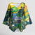 Personalized Brazil Sete de Setembro Kimono Sleeve Blouse Brasil Rio de Janeiro Art Style - Wonder Print Shop