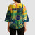 Personalized Brazil Sete de Setembro Kimono Sleeve Blouse Brasil Rio de Janeiro Art Style - Wonder Print Shop