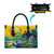 Brazil Sete de Setembro Leather Bag Brasil Rio de Janeiro Art Style - Wonder Print Shop