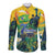 Personalized Brazil Sete de Setembro Long Sleeve Button Shirt Brasil Rio de Janeiro Art Style - Wonder Print Shop