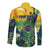 Personalized Brazil Sete de Setembro Long Sleeve Button Shirt Brasil Rio de Janeiro Art Style - Wonder Print Shop