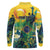 Personalized Brazil Sete de Setembro Long Sleeve Polo Shirt Brasil Rio de Janeiro Art Style - Wonder Print Shop