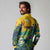 Personalized Brazil Sete de Setembro Long Sleeve Polo Shirt Brasil Rio de Janeiro Art Style - Wonder Print Shop